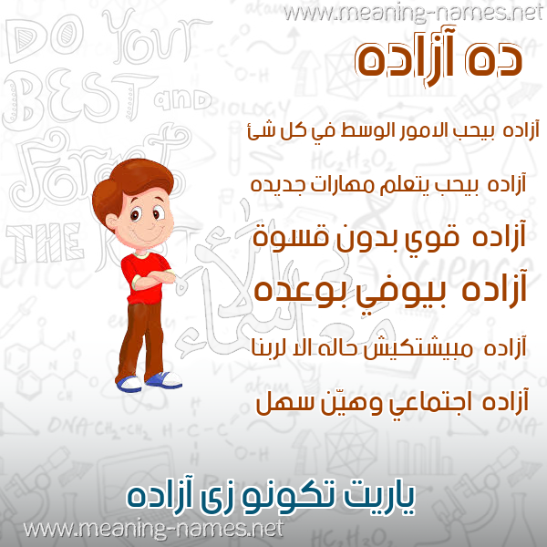 صور أسماء أولاد وصفاتهم